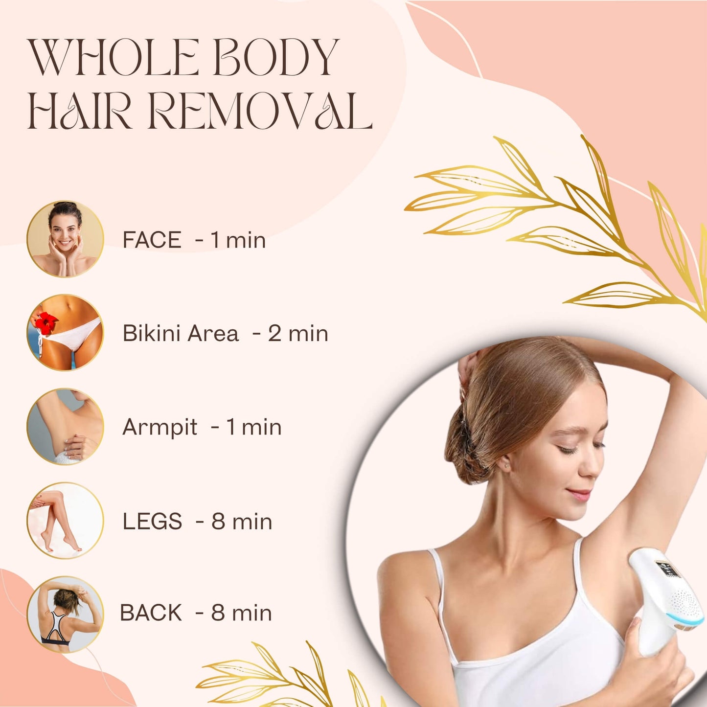 GlowX™ — Painless IPL Hair Removal