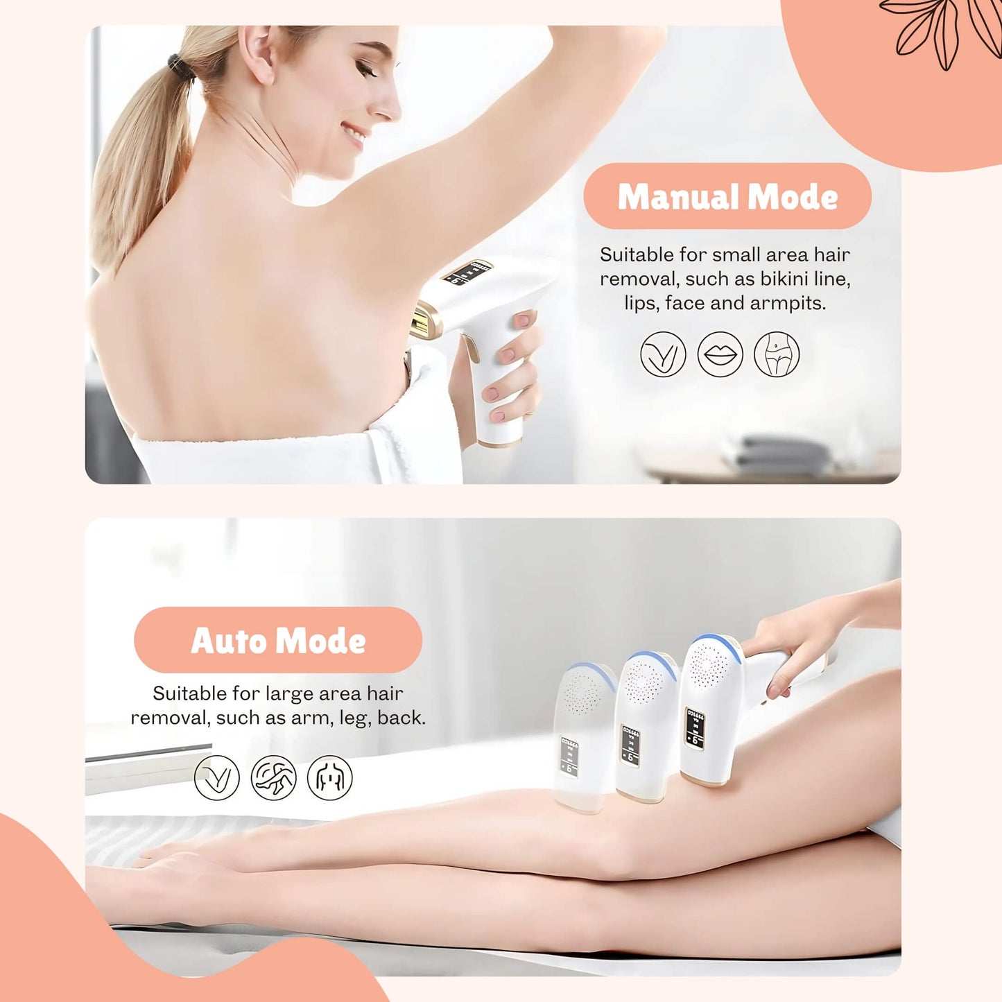 GlowX™ — Painless IPL Hair Removal