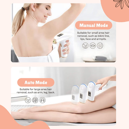 GlowX™ — Painless IPL Hair Removal