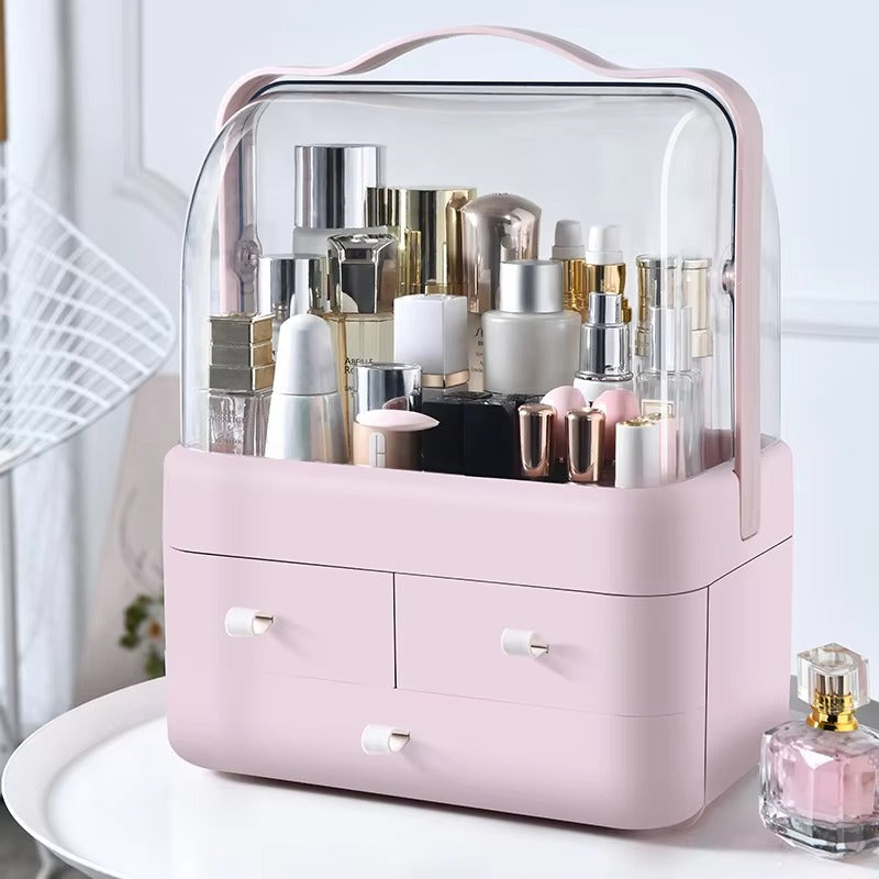 ClearDesk™ Dust-Proof Makeup Organizer Box