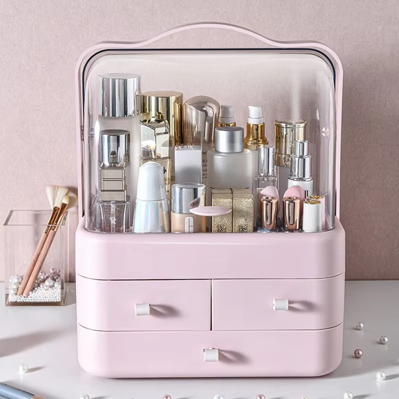 ClearDesk™ Dust-Proof Makeup Organizer Box