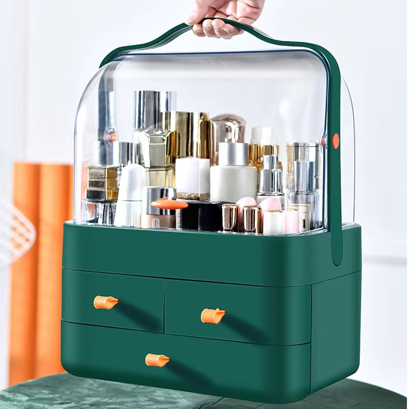 ClearDesk™ Dust-Proof Makeup Organizer Box