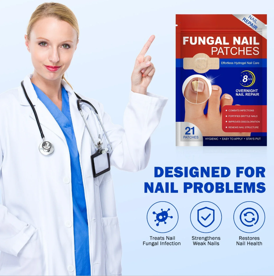 7-Day Nail Revival Patches Rapid Fungal Defense