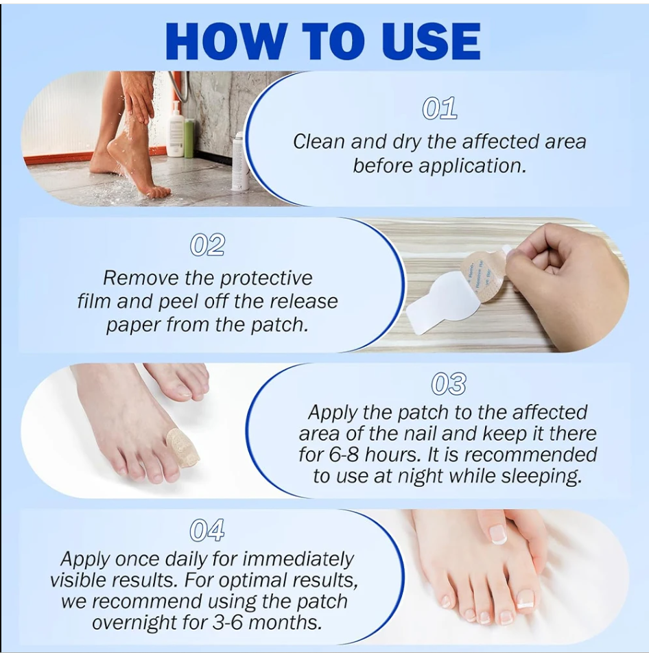 7-Day Nail Revival Patches Rapid Fungal Defense