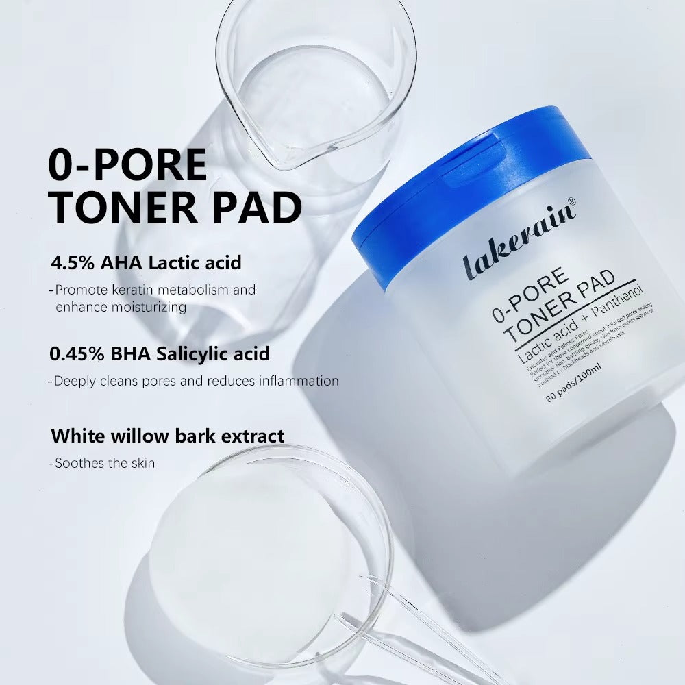 Korean exfoliating toner pads