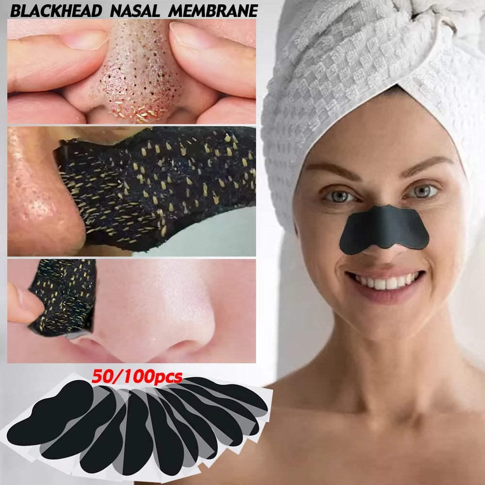 7-Day Deep Pore Detox Nose Strips — Powerful Blackhead Removal Patches